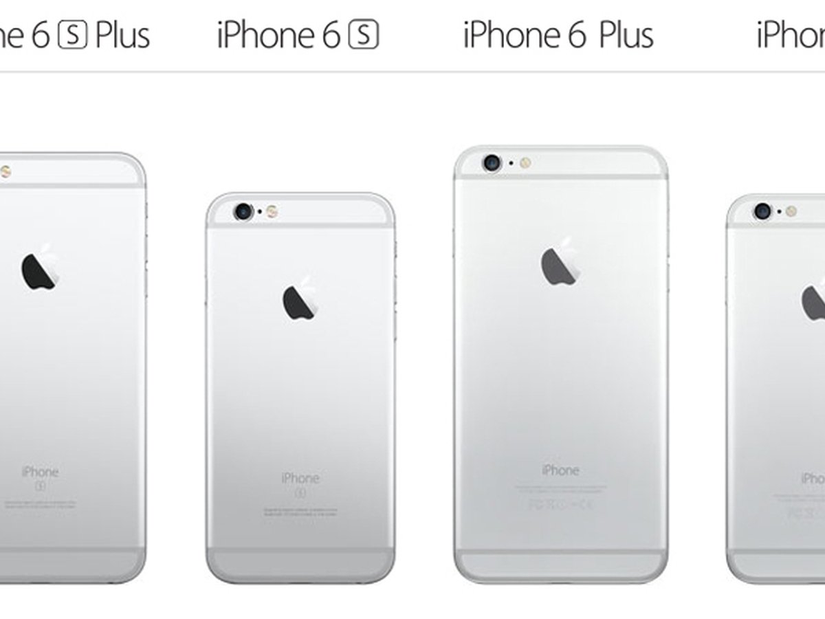 apple compare 6 and 6s