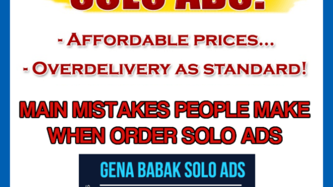 make money online quickly with solo ads