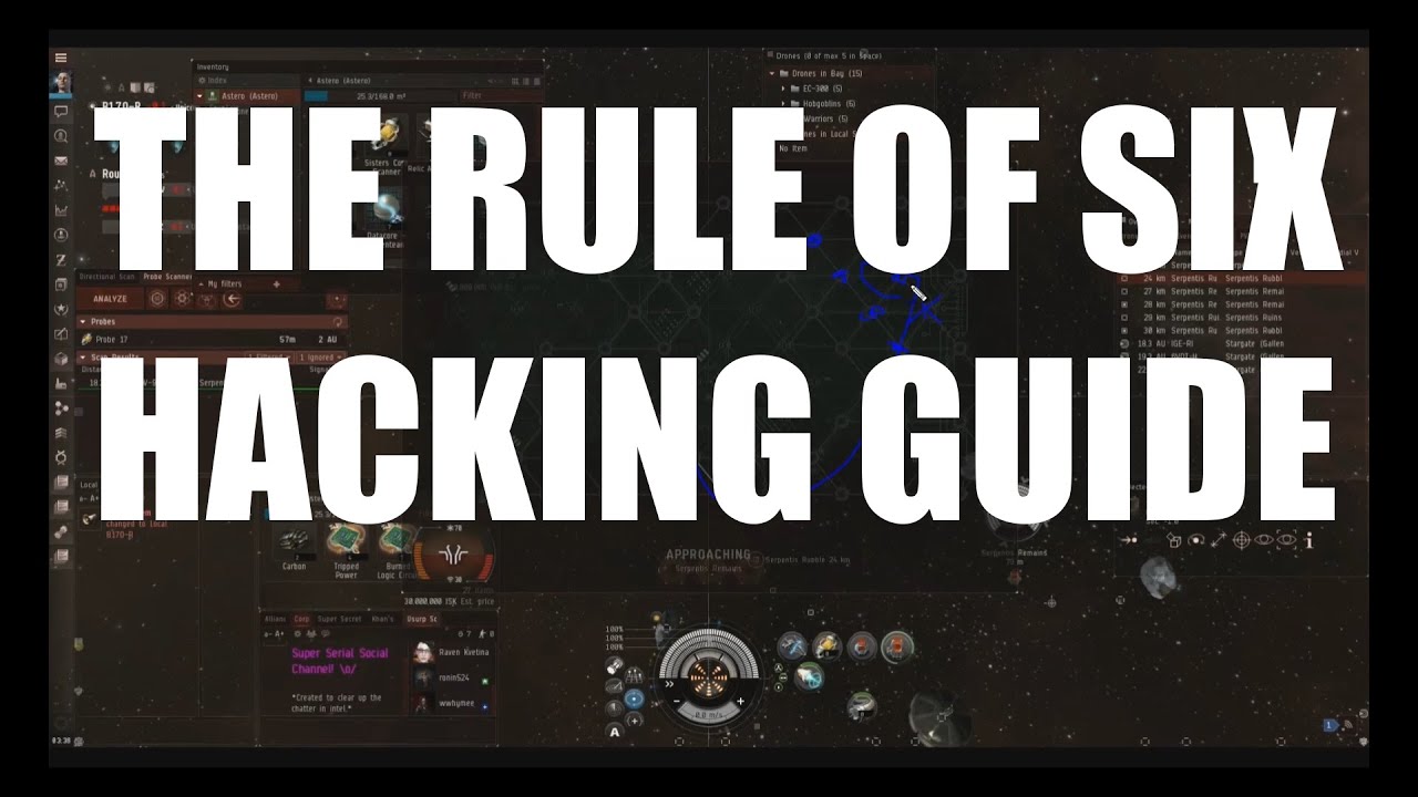 EASY HACKING TRICK – The Rule of 6's – EVE Exploration and Hacking Guide | Video