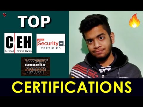 [HINDI] Top Certifications in Ethical Hacking | Which one to take? | Video