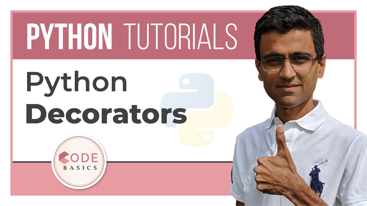 25. Decorators [Python 3 Programming Tutorials] | Video