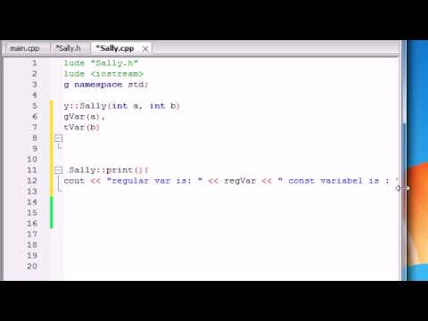 Buckys C++ Programming Tutorials – 45 – Member Initializers | Video