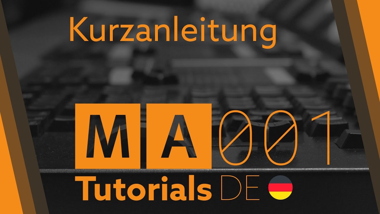 GrandMA2 Tutorials | 1 – Kurzanleitung – Deutsch | Video