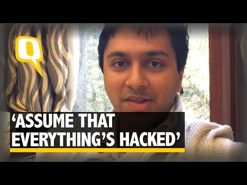 The Quint: Assume Everything’s Hacked Already: Ethical Hacker Saket Modi | Video