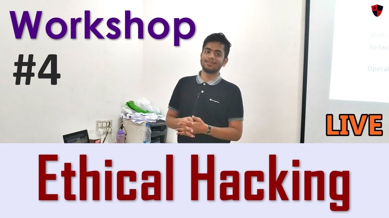 [HINDI] Workshop on Ethical Hacking | Part #4 | Ansh Bhawnani | Video
